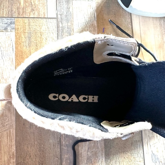 COACH HIKING BOOTS NWT KHAKI WOMANS SIZE 9  $298 - Picture 9 of 10